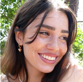 עגילי לב שמנמנים