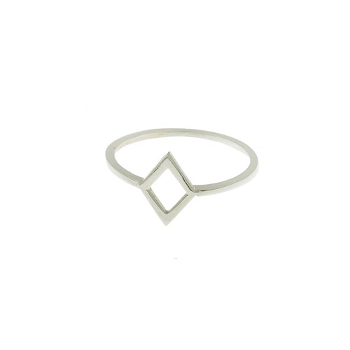טבעת דיימונד- כסף/גולד